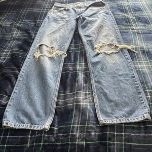 Women’s Levi’s low pro straight jeans- Size 27